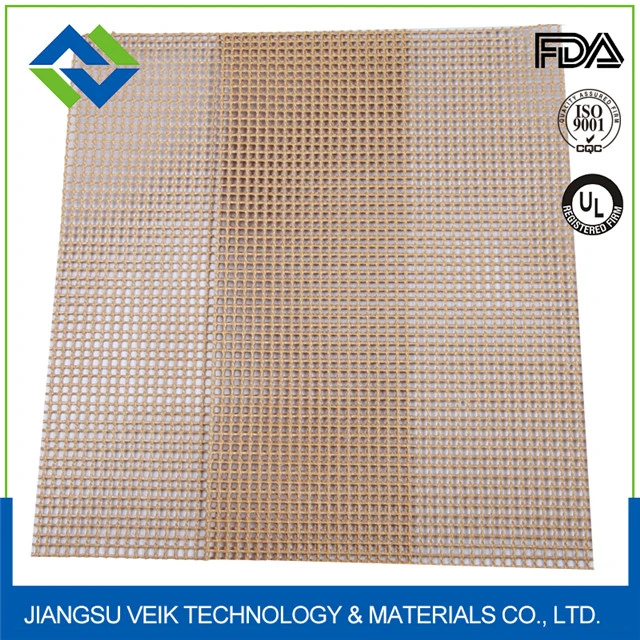 PTFE Coated Fiber Glass Open Mesh Sheet Price 1*1mm