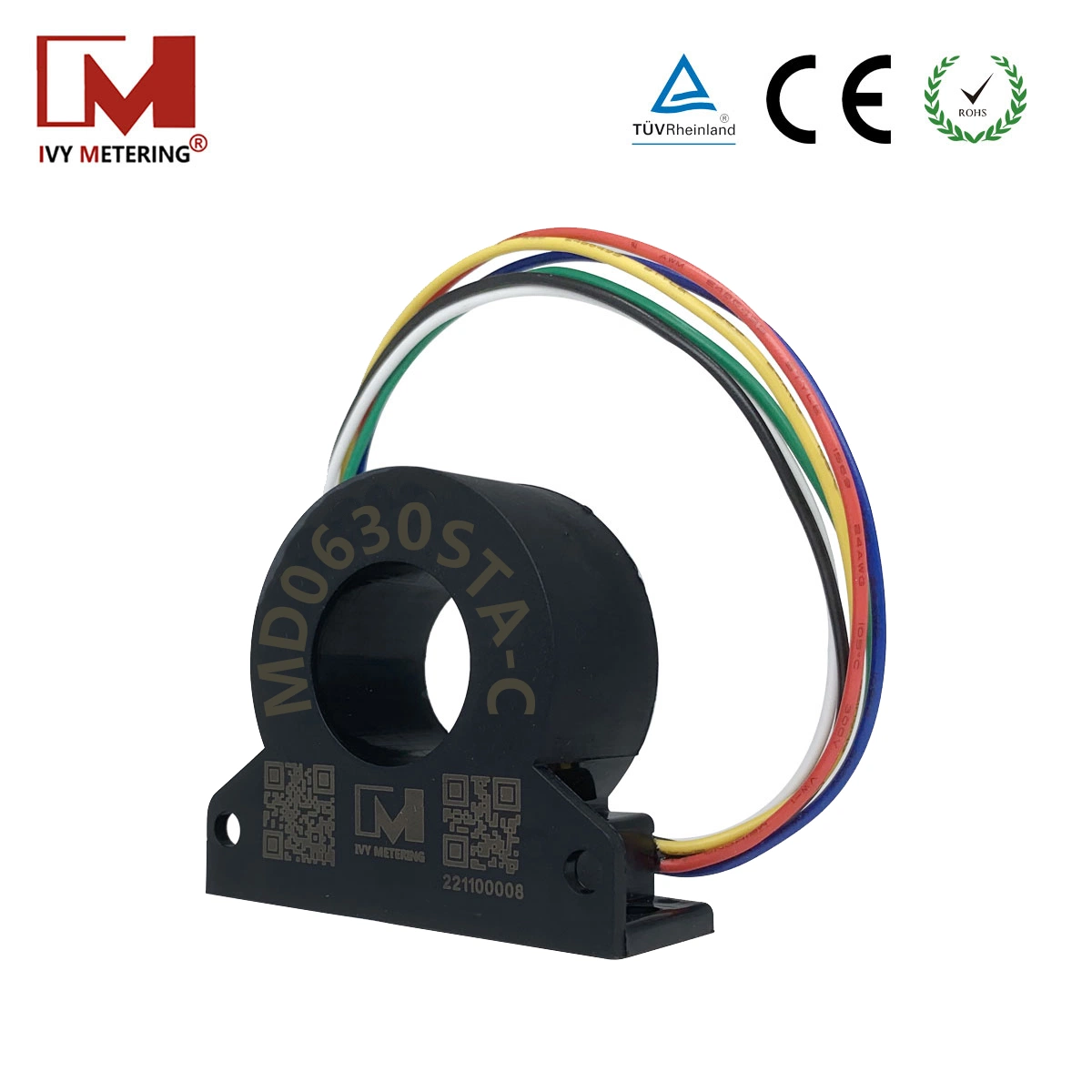 Low-Cost Self-Testing RCD Zero Phase 6mA DC 30mA AC Earth Leakage Detection Current Transformer