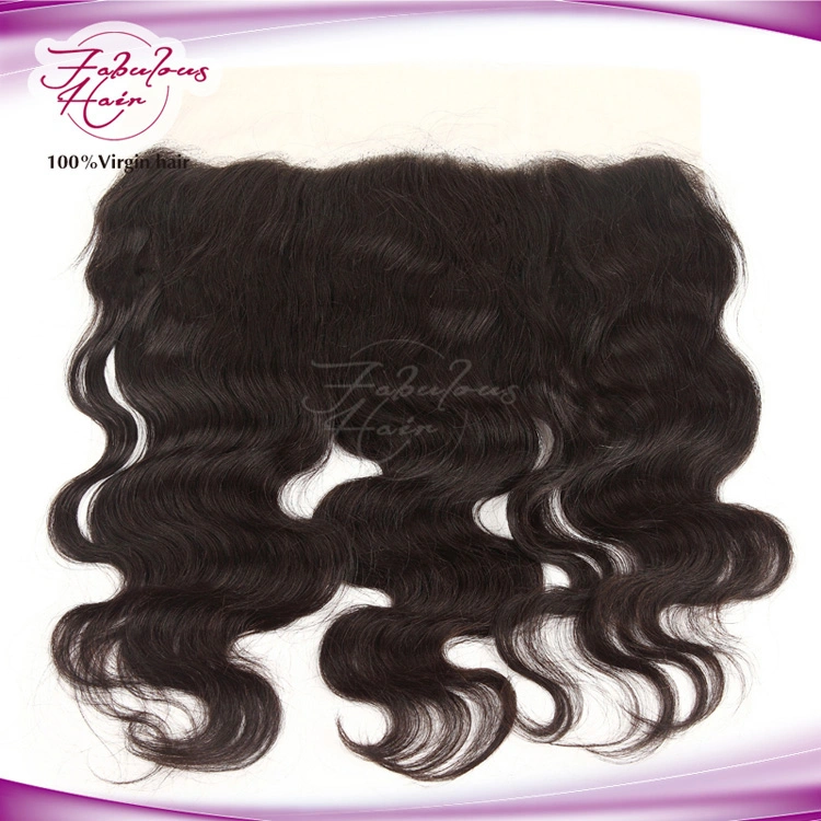 No emaranhado sem derramamento 13*4 Lace Corpo Frontal virgem da onda de cabelo humano