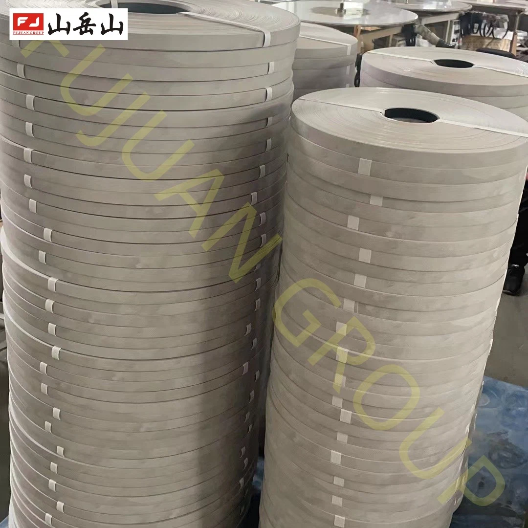 0.4mm Slitting Durable Quality Edge Banding White Color Abundant Supply PVC Furniture Accessories