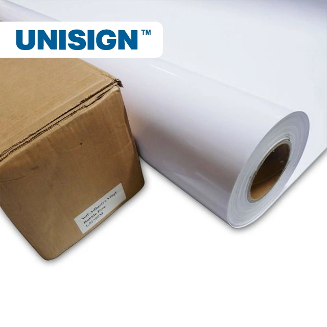 0.1mm White Blank Self Adhesive Vinyl for Digital Printing