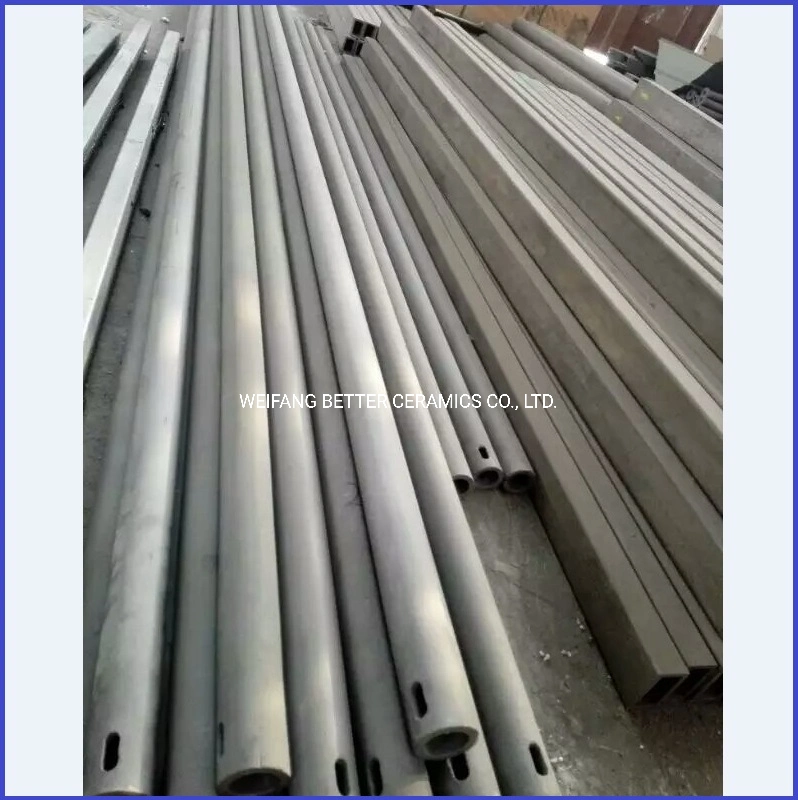 No deformation silicon carbide ceramic Sisic roller for building ceramics