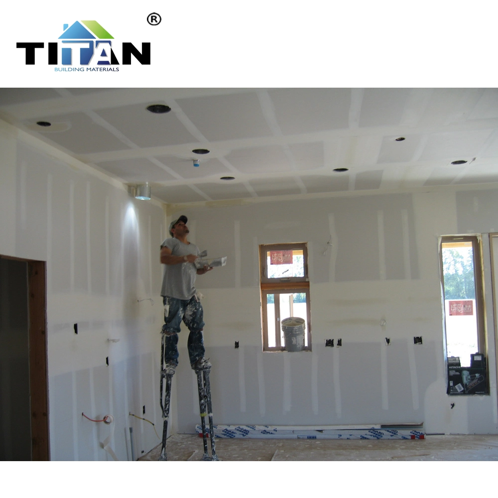 Unit Weight 9mm Thick Gypsum Board for Ceiling Guangdong