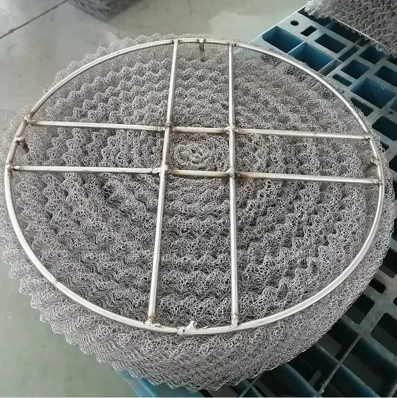 304 Stainless Steel Wire Mesh Air Demister Filter Mesh Pad