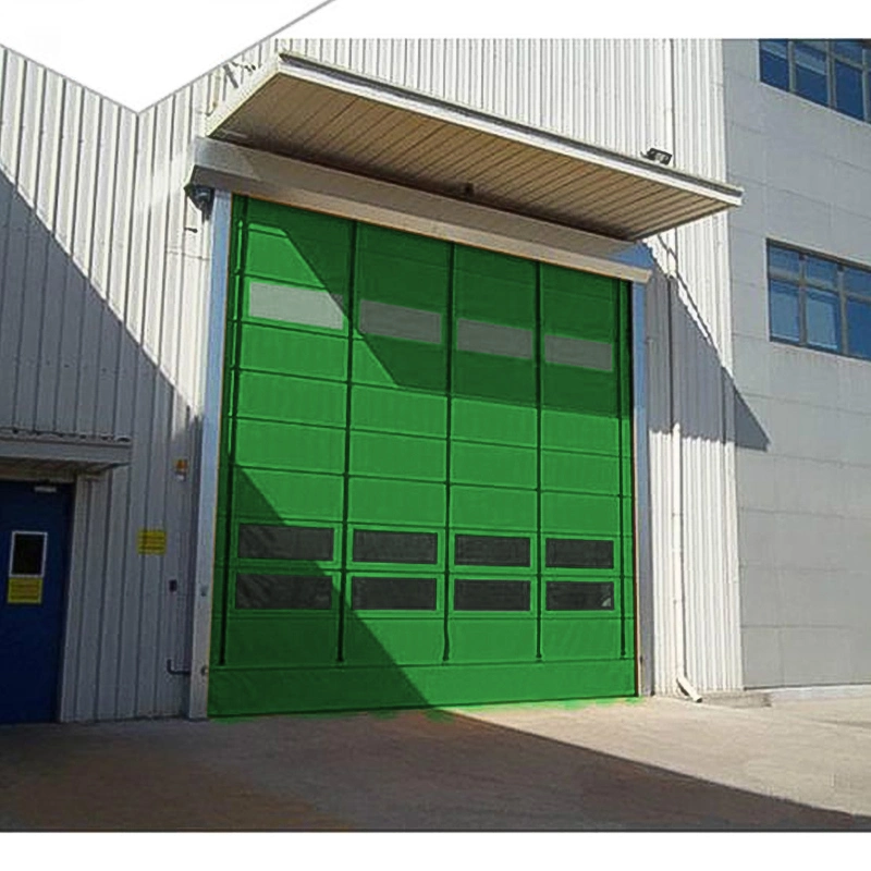 PVC Automatic Industrial High-Speed Stacking Hangar Door