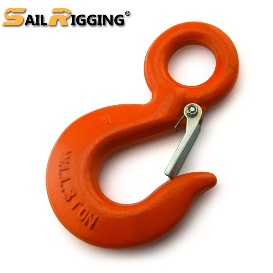 Drop Forged Safety S320 Eye Slip Hook with Latch