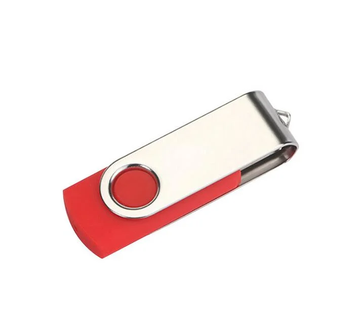 De Metal giratoria de la memoria USB 2.0 Flash Drive con Logo