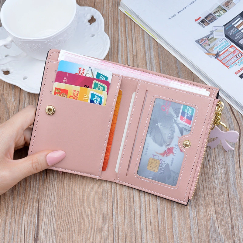 New fashion Mini-Sized Coin Bag Handmade Leather Wallet Girls&prime; Purse Wholesale/Supplier