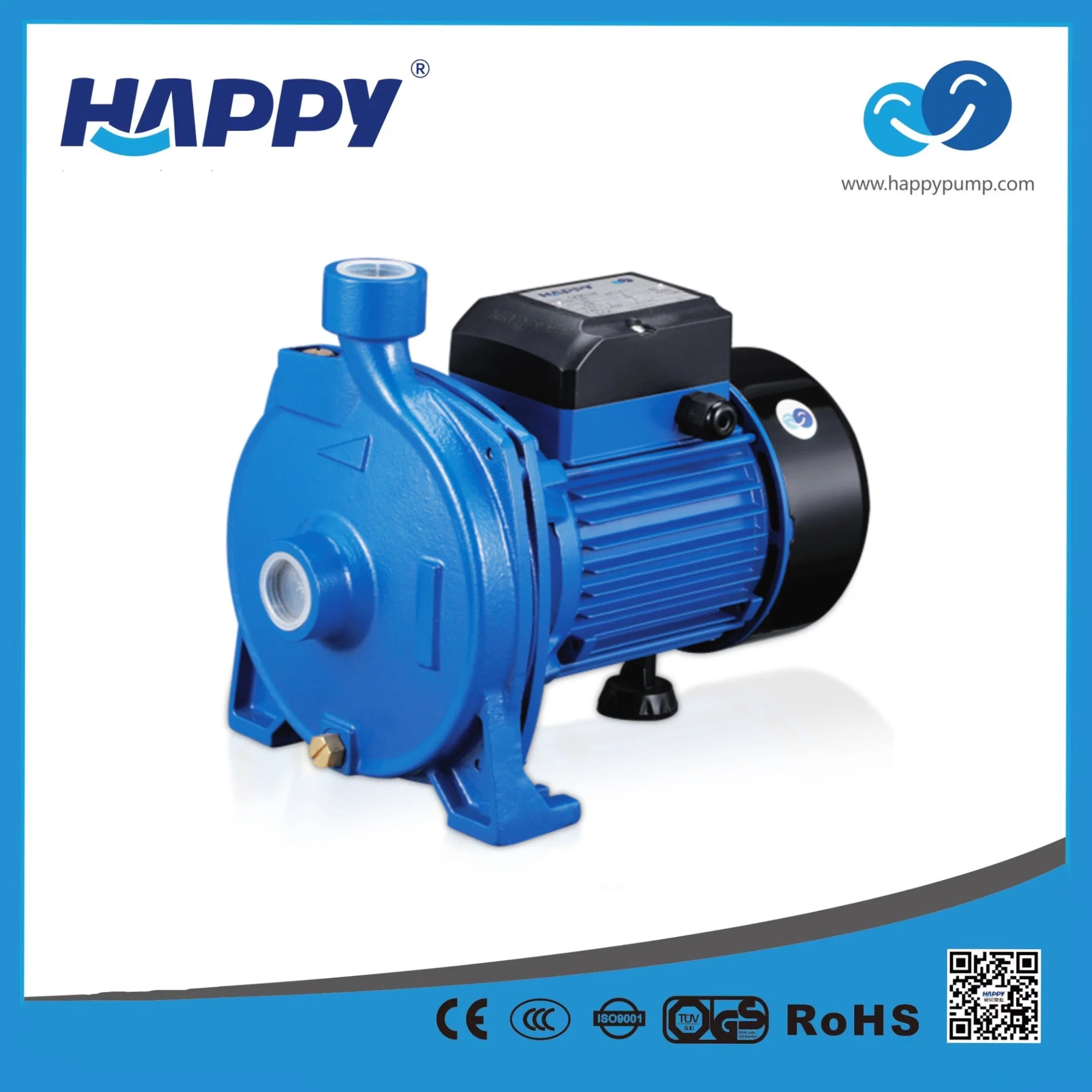 Pompe à eau électrique à surface propre et horizontale, sous pression centrifuge (HCM)