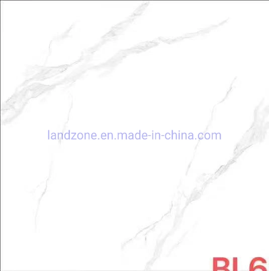 White Polished Marble Ceramic Floor Wall Tile