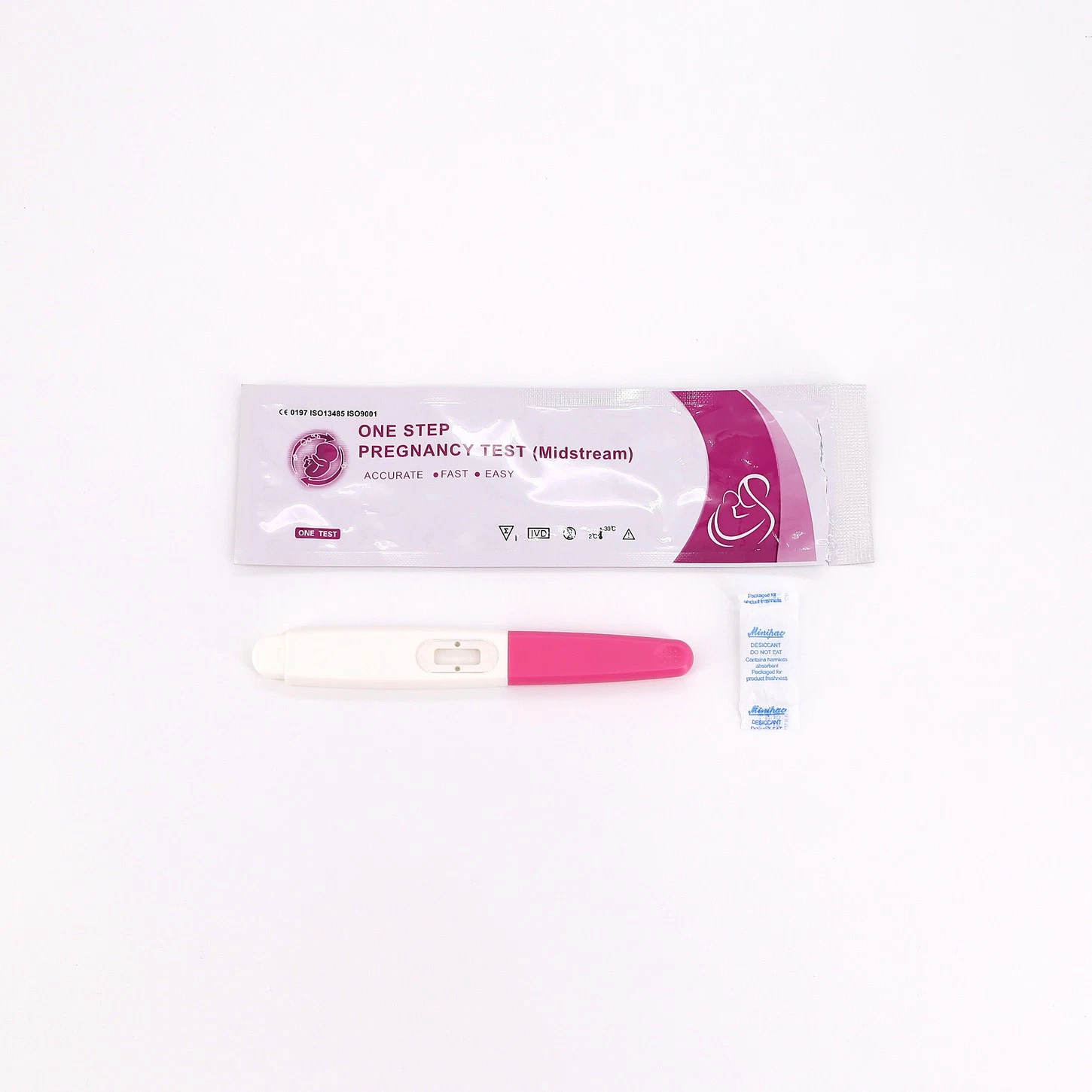 Простота использования Быстрая точная 5 минут Читать результаты в моче/сыворотке ХГЧ беременность Быстрое тестирование типа пера Midstream для личной гигиены