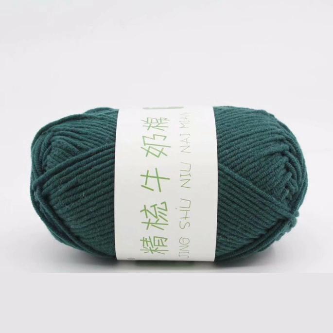 Worsted Knitting Baby Yarn Thick Milk Cotton for Crochet Yarn 5 Ply Blend Yarn 92 Colors 50g