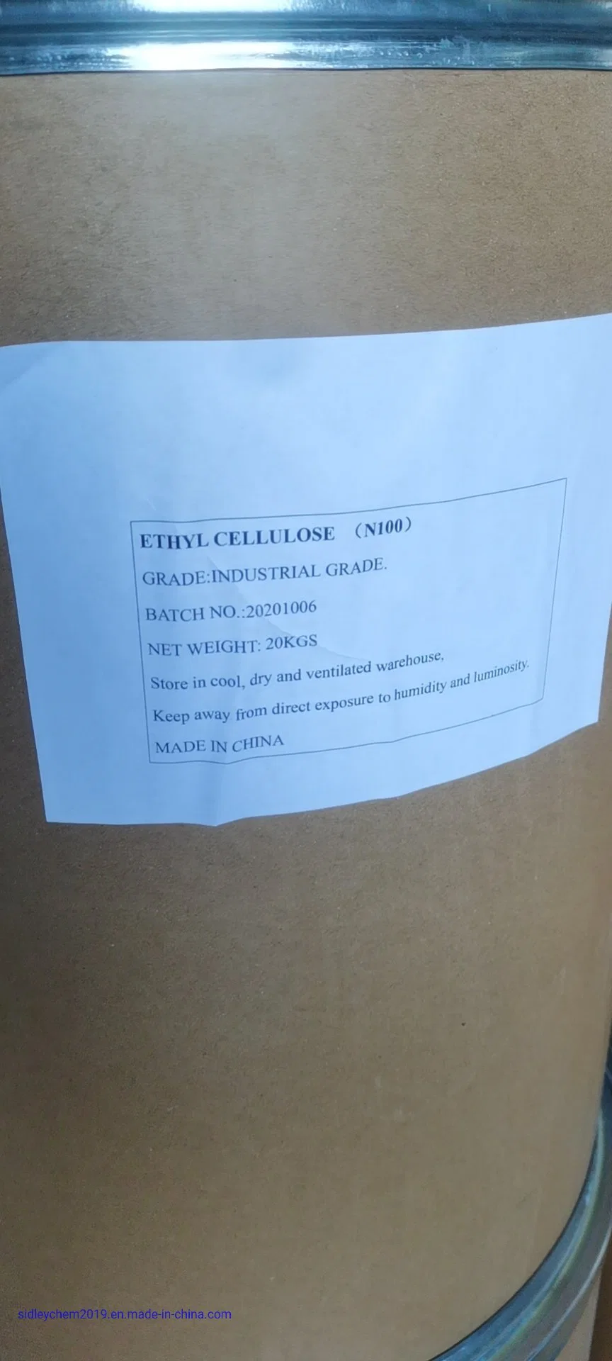 Pharmaceutical Grade Ethyl Cellulose N10 N20 N50 N100 N200 Ec