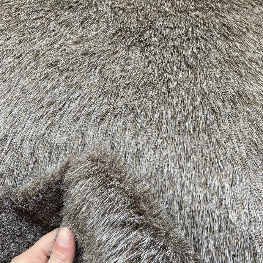 Faux Fur Tejido de felpa artificial para cubrir el asiento del coche de juguete/// Manta / Tapicería