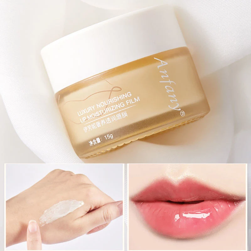 Centella Asiatica Lip Lines Fading Dead Skins Removing Long-Term Water Moisturizing Nourishing Lip Balm