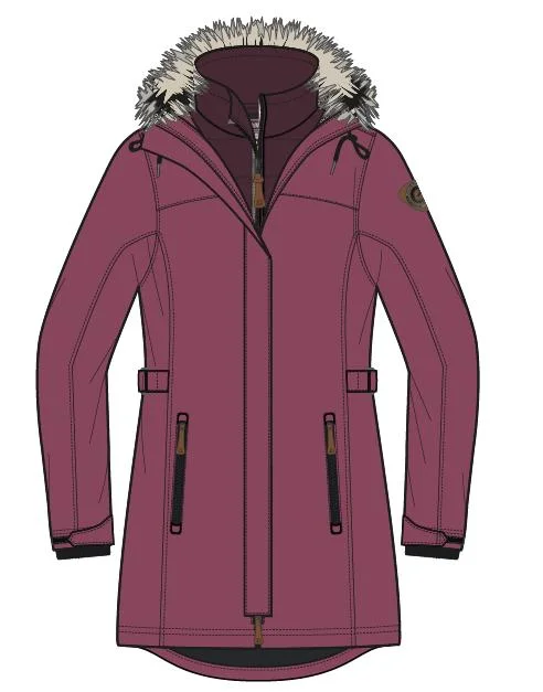 2020 nueva ropa de dama de la nieve grueso pelaje femenino las mujeres Down Jacket