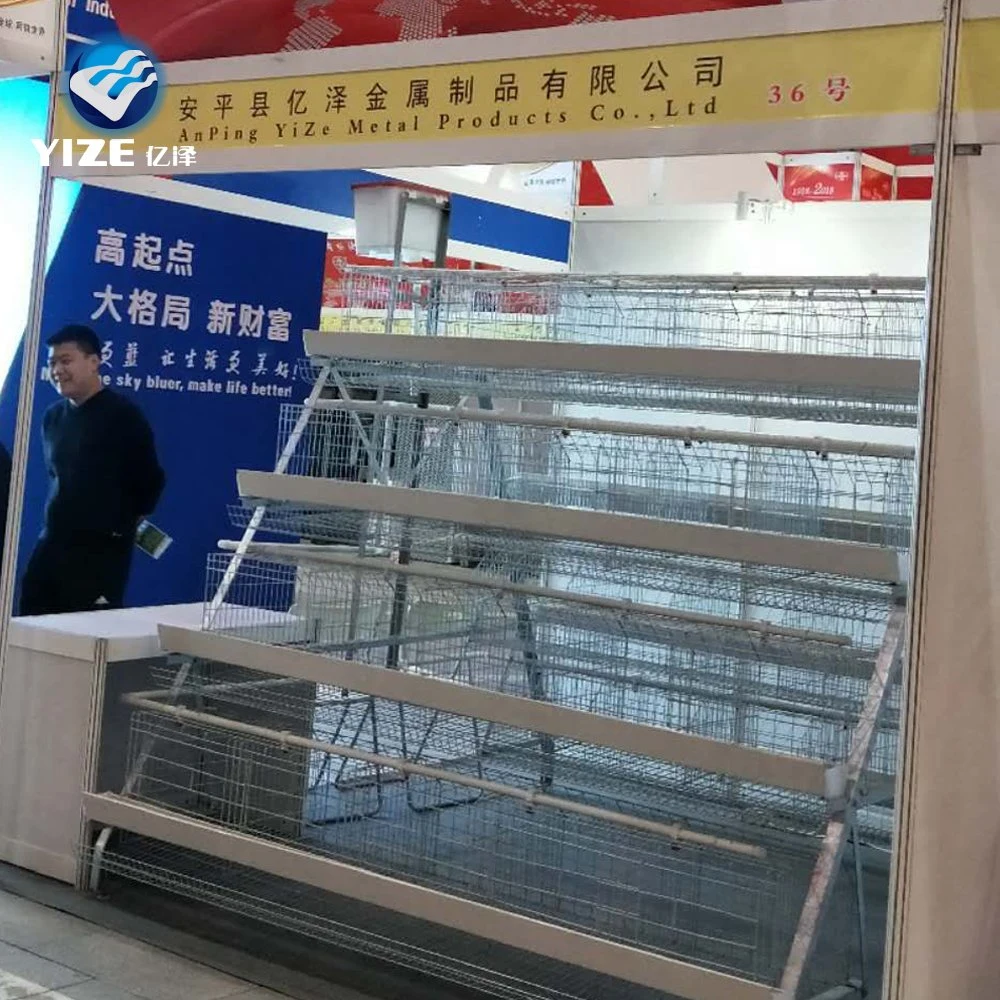 Factory Supply 3 Layer Electric Galvanized Chicken Cage for Sale