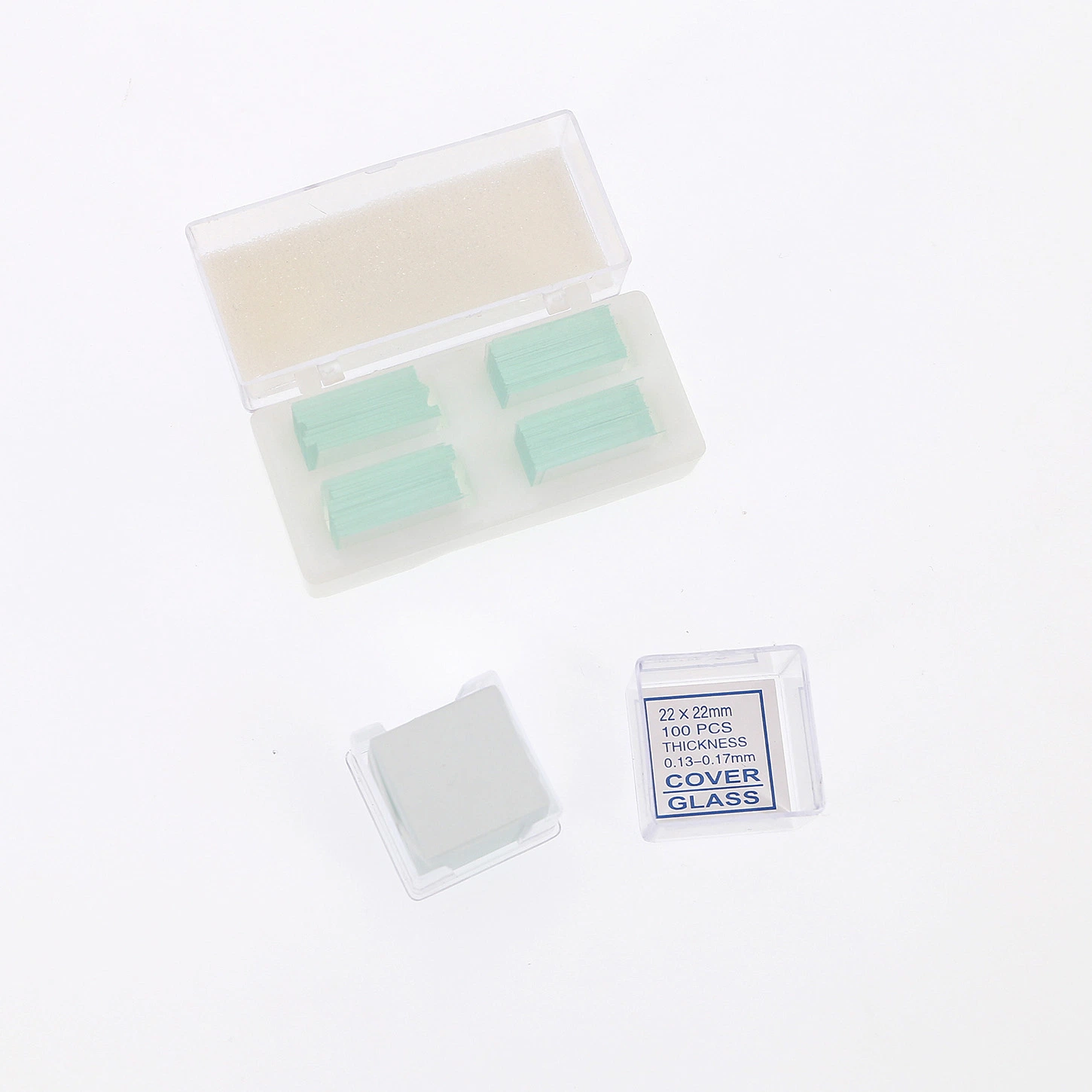 18X18mm/ 20X20mm/ 22X22mm/ 24X24mm Laboratory Disposable 7201 Microscope Cover Glass with CE/ISO