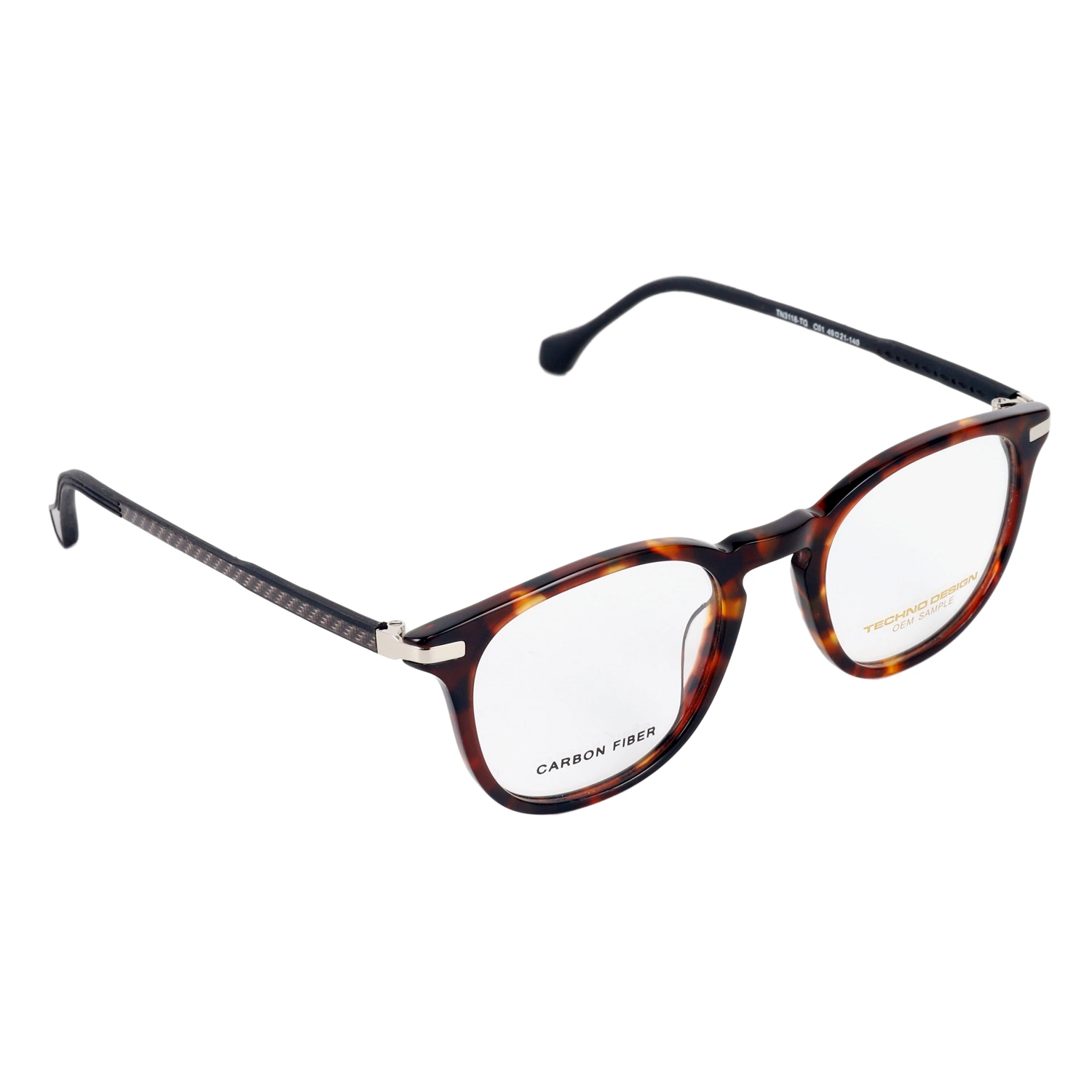 Acetate and Glass Fibre Demi Designer Optical Frame