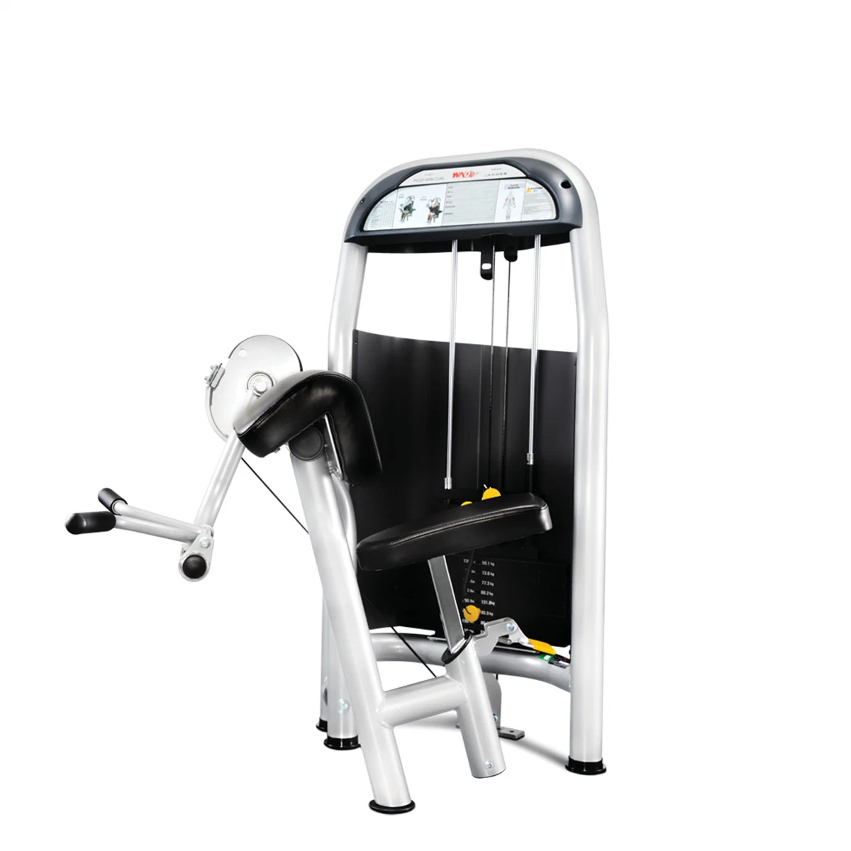 Selectorized Commercial Luxury Biceps Arm Curl Machine Gym Strength Equipment