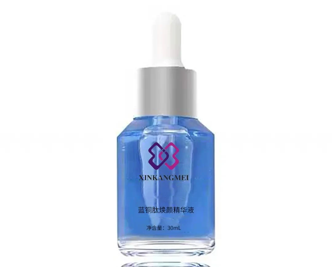 Peptide de cuivre rajeunissant essence OEM hydratant naturel soin de la peau apaisant Essence