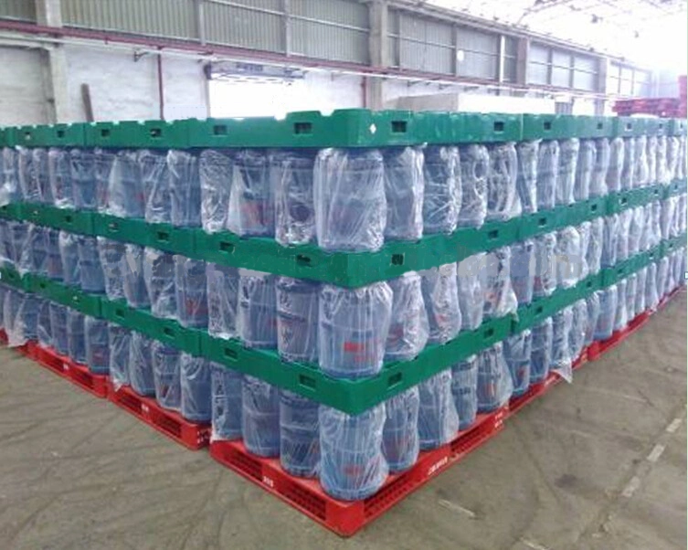 Cubo de Agua de 5 galones de HDPE de palet Bottle Rack Factory vender