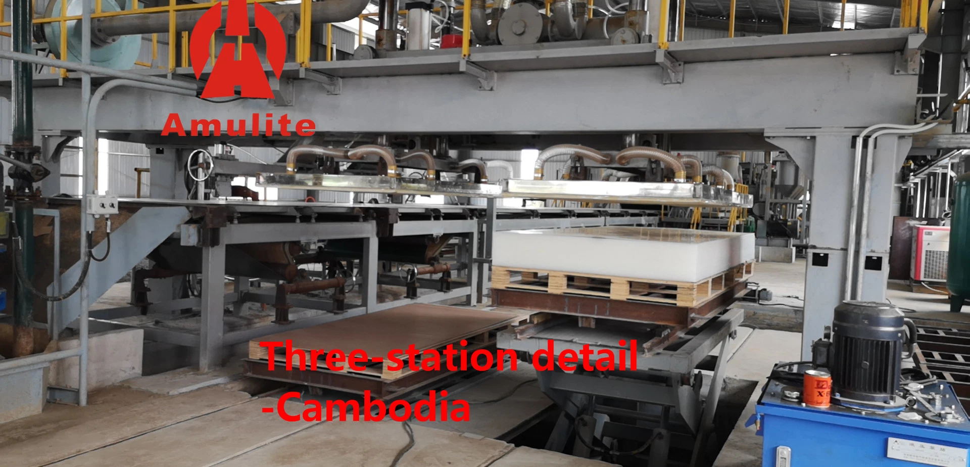 2020 Fully Automatic Calcium Silicate/Fiber Cement Board Production Line