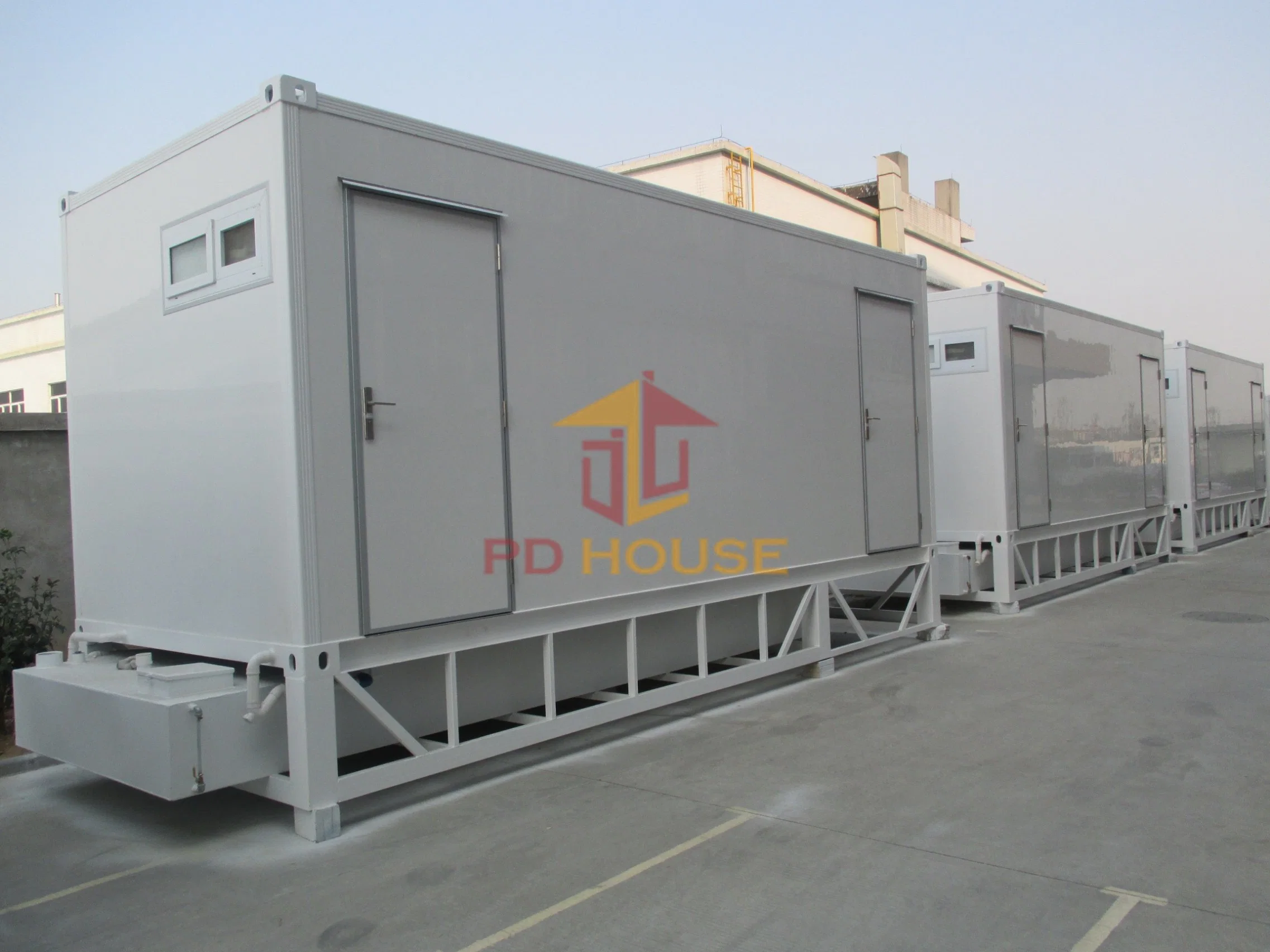 Easy Assemble Sandwich Panel Used Portable Plastic Toilets for Sale