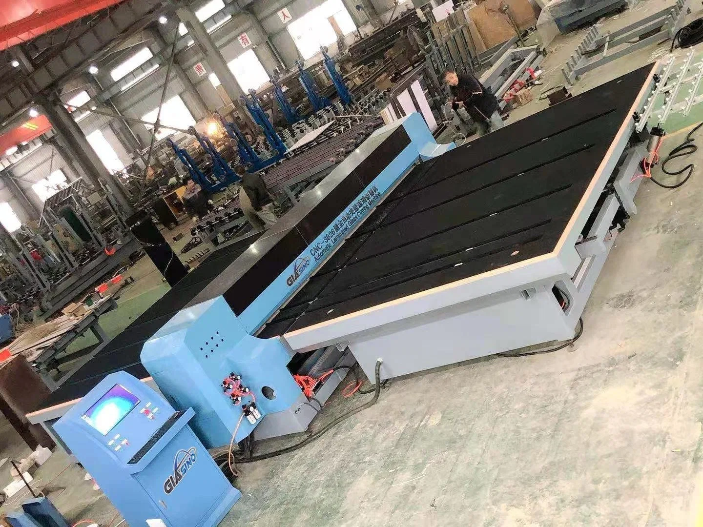 Latest Version GS-Lm 3826 Automatic Multi-Function Laminated Glass Cutter