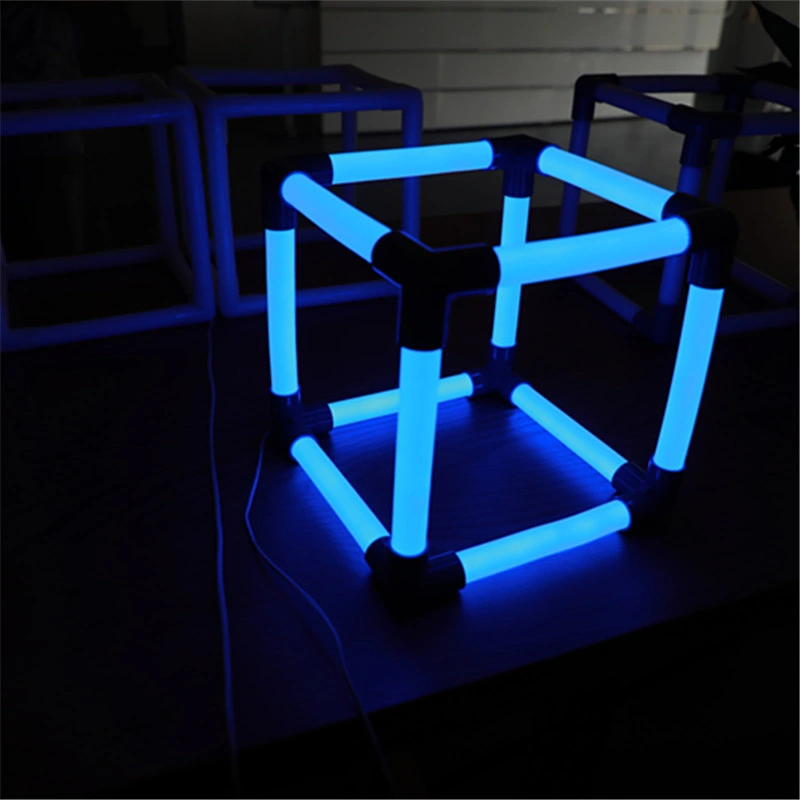 3D Window Display Square RGB Effect