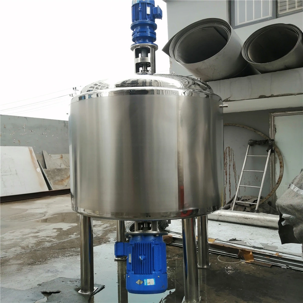 Pharmacy Chemical Liquid Mixing Tank Blending Tank Heating Tank