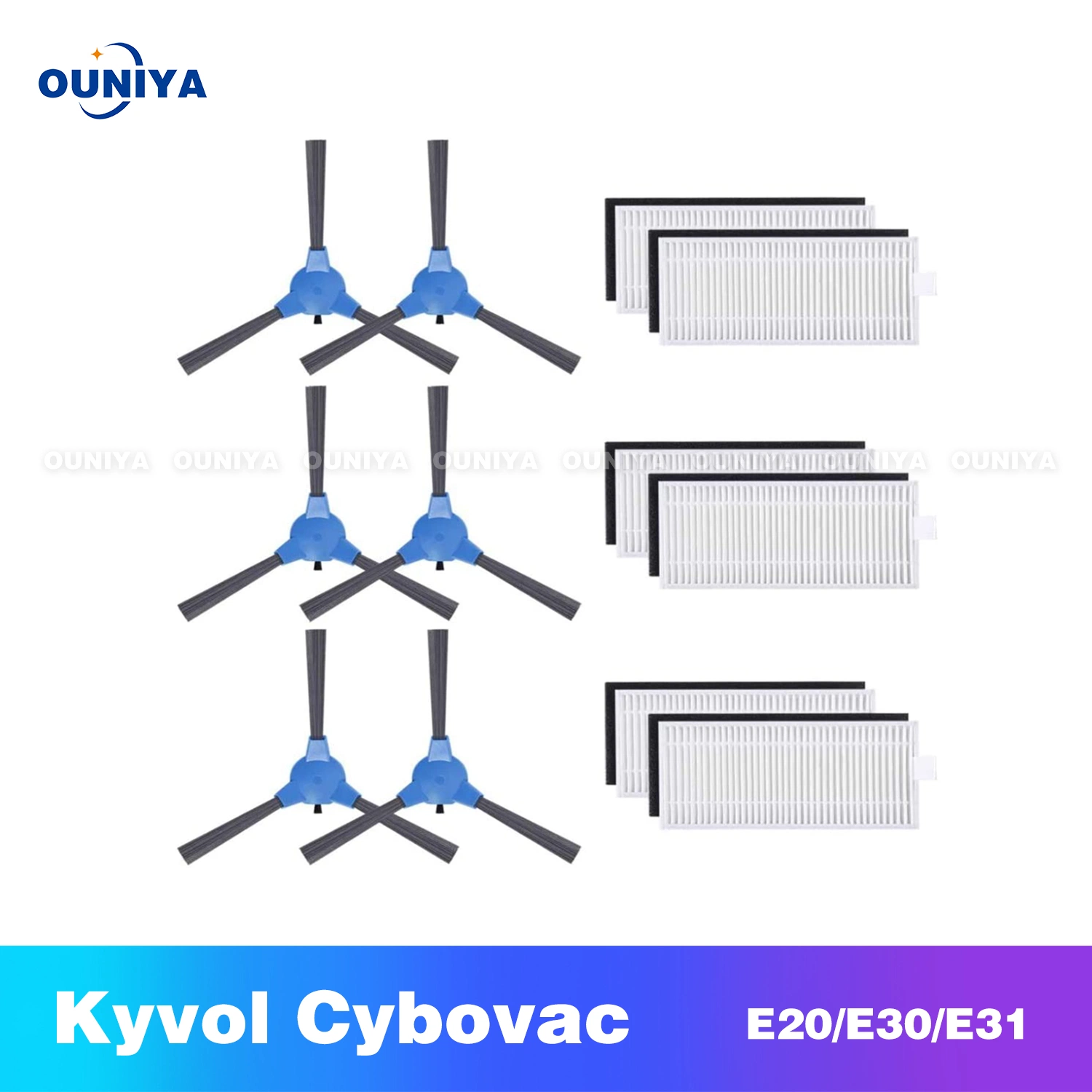 Kyvol Cybovac E31 роботизированных просачивание робот пылесос вакуумный запасных частей