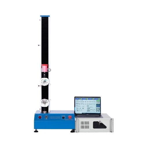 التحكم في الكمبيوتر الدقيق Servo Universal Testing Machine Vertical مقاومة الشد اختبار قوة الشد سعر المعدات