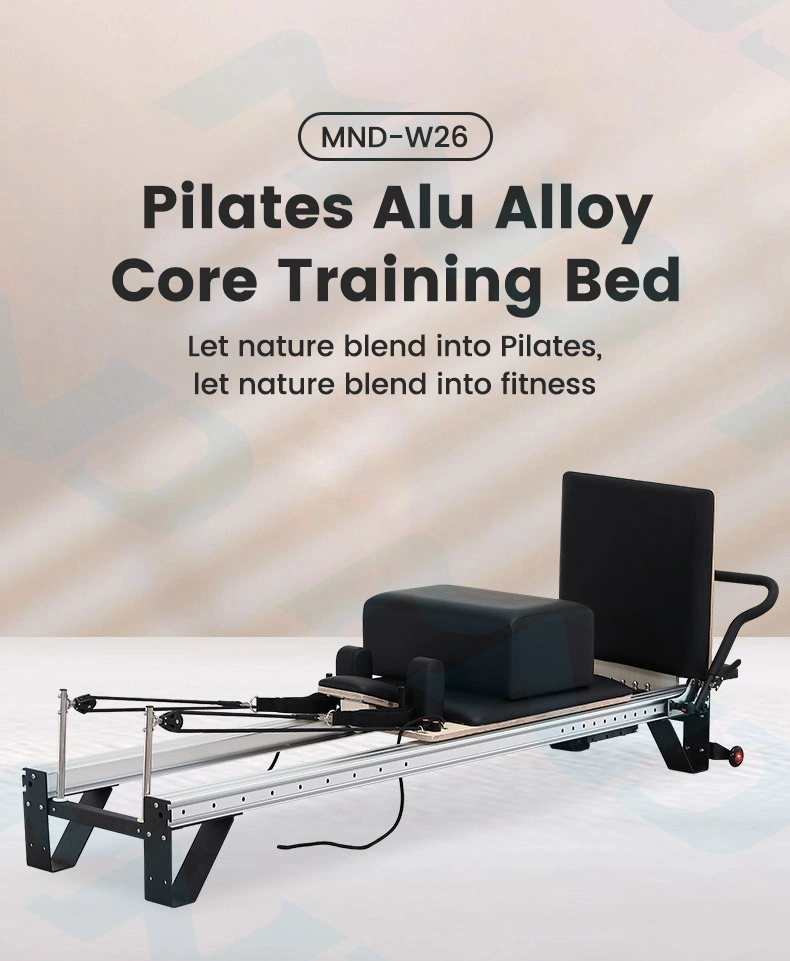 Ejercicio de alta calidad equipos de gimnasia Pilates Alu Alloy Core Training Cama