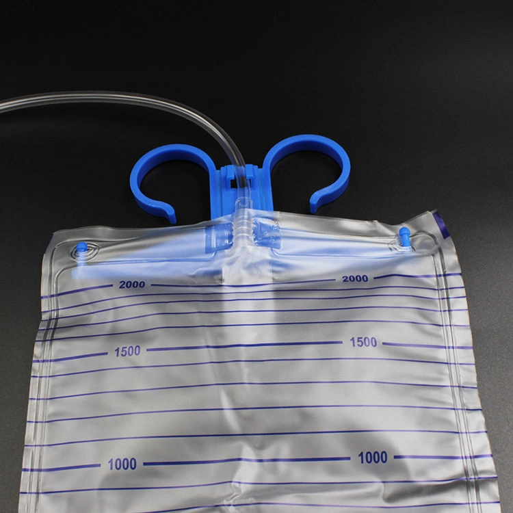 Disposable Adult Medical Plastic Portable Urine Urinary Collection Drainage Bag 2000 Ml