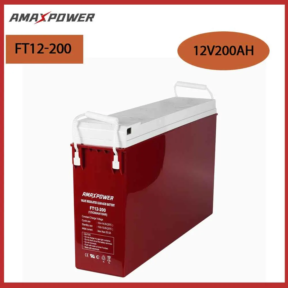 Amaxpower 2V200ah Rechargeable Lead Acid Battery Solar System L Storage Bateria/Front Access AGM Battery for Electric-Forklift-Truck/Engine/Vs: Northstar