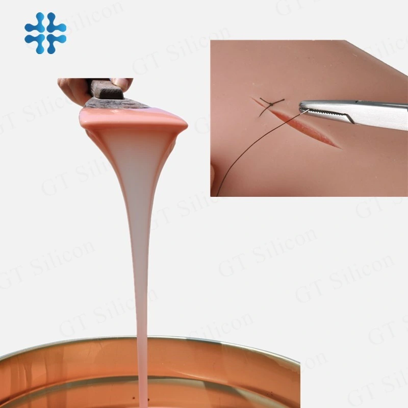 High quality/High cost performance  RTV-2 Artificial Skin Making Liquid Silicone