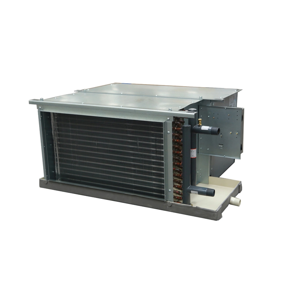 China Horizontale Einheiten Decke Hydronic Wand Ventilator Spule Montiert Kanal Mini Split-Klimaanlage Kanal Typ Fan Coil Unit