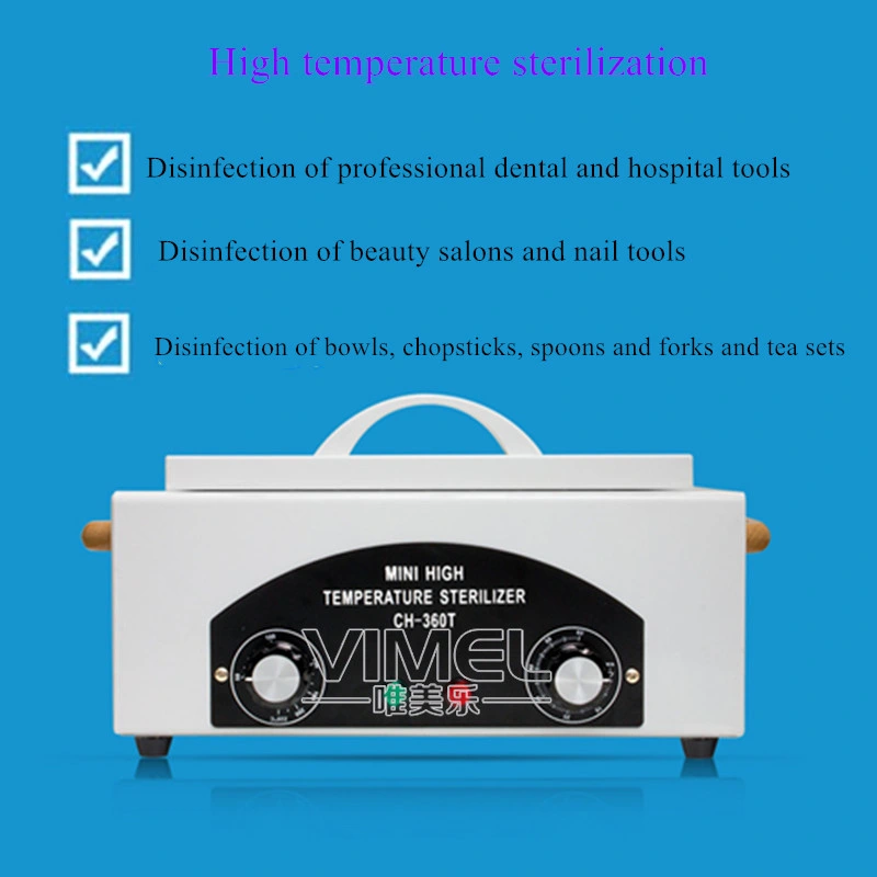 300W High Temperature Sterilizer Dental Equipment Medical Grade Dental Autoclave Manicure Tool Sterilizer CH-360t