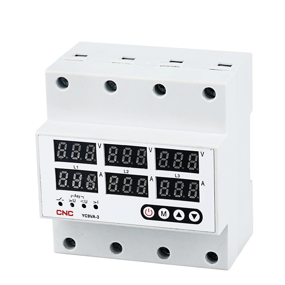 Factory 40/63/80A 40A 63A 80A Automatic Voltage Protector Overvoltage Protection Over Relay