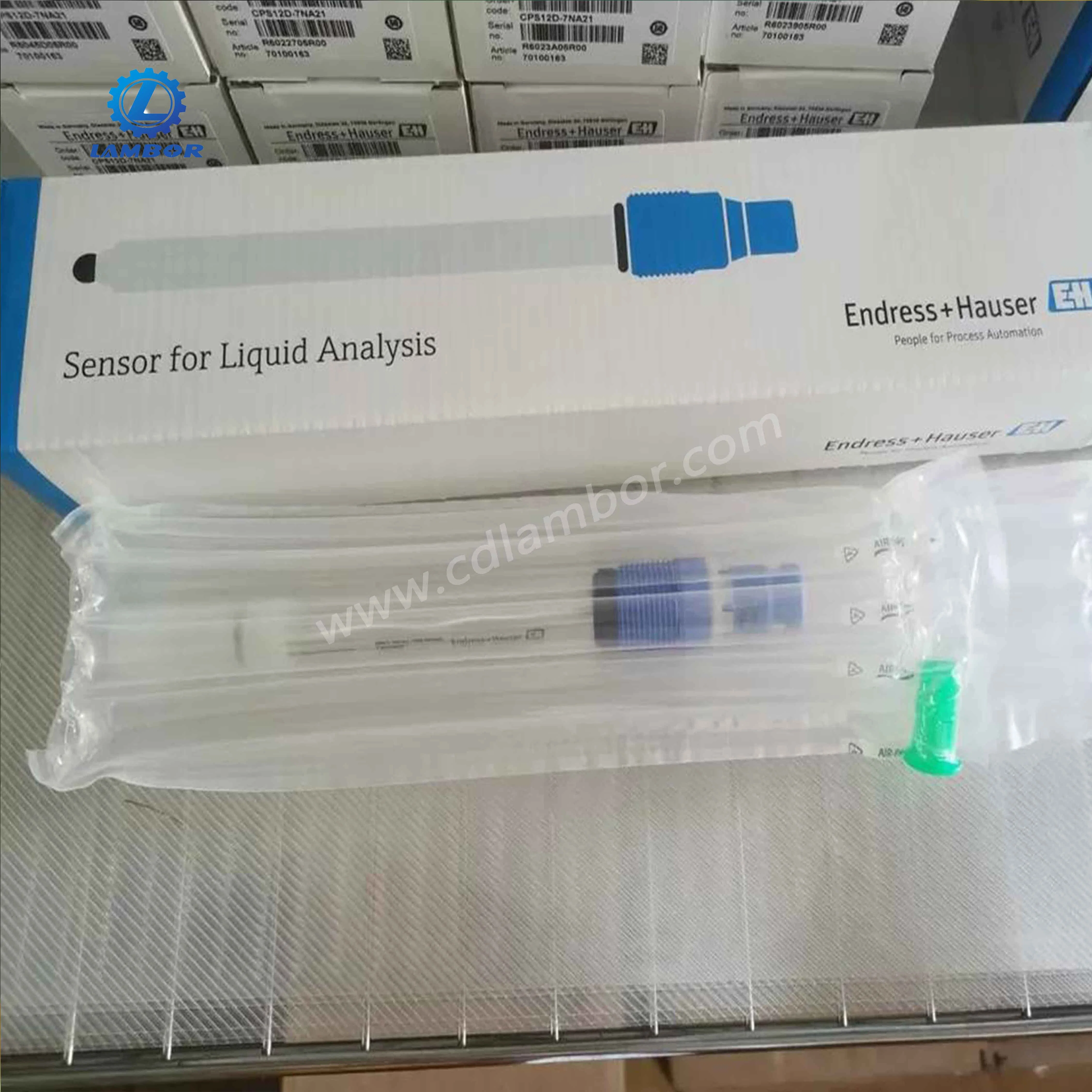 Original y 100% nuevo! Sensor de electrodo de pH Endress E+H Cps11d para analizador de líquidos