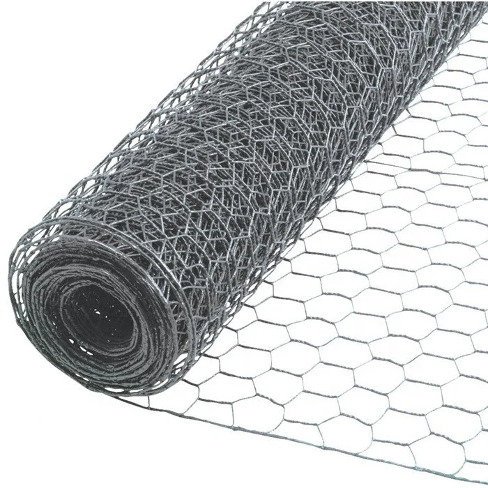Red de alambre hexagonal para aplicaciones de criado y cercamiento de aves, de tamaños múltiples, acero al carbono económico o acero inoxidable