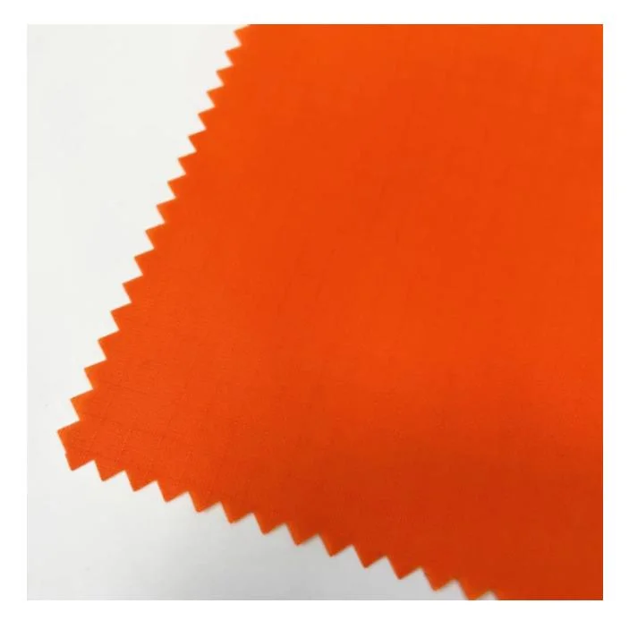 100% Nylon Fabric Woven Waterproof PU Coated 70d Nylon Ripstop Fabric