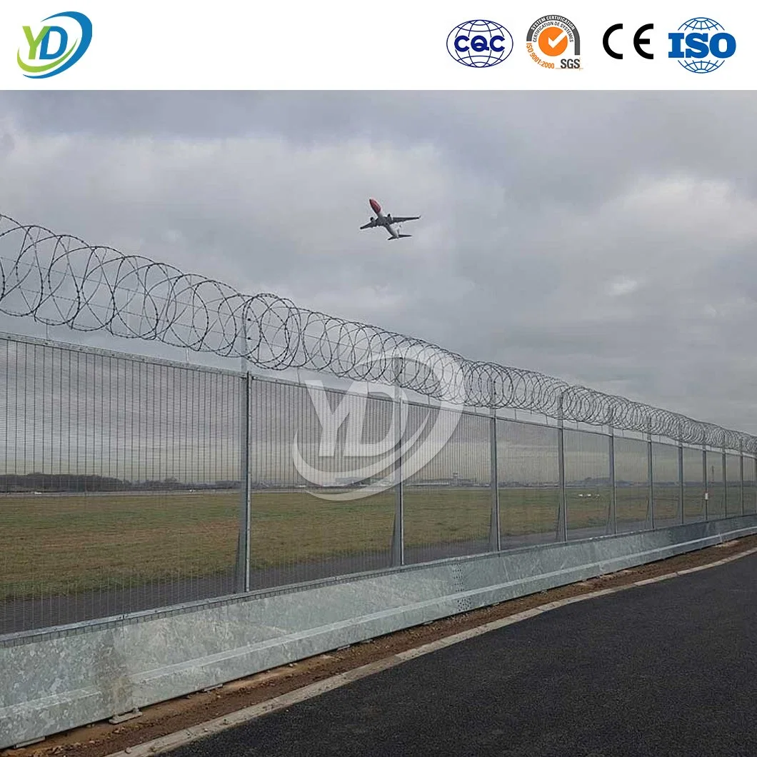 Yeeda Barbed Wire Farm Fence China Manufacturing 36 Inch Coil Diameter Razor Wire Blade Used for Anti Cut Anti Climb Fencing
