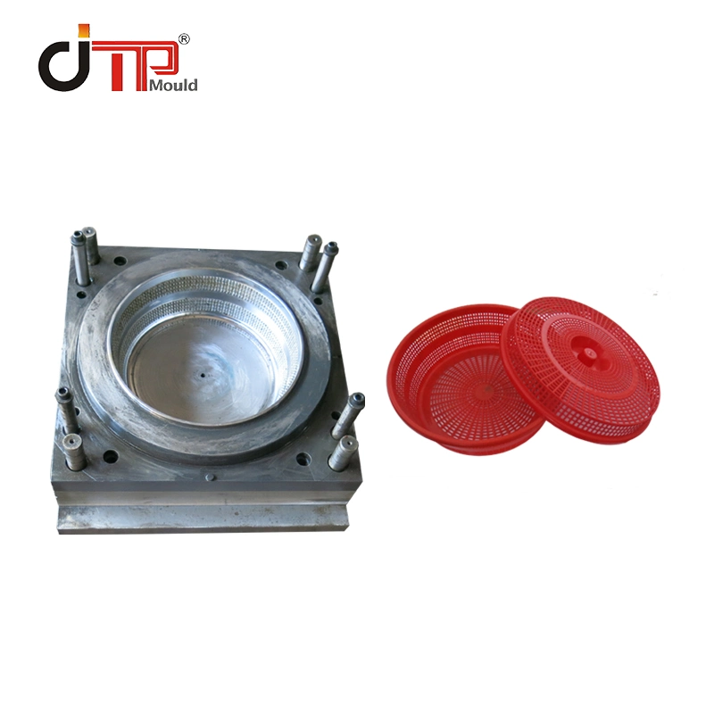 Plastic Colorful Round Fruit or Vegetable Basket Injection Mould