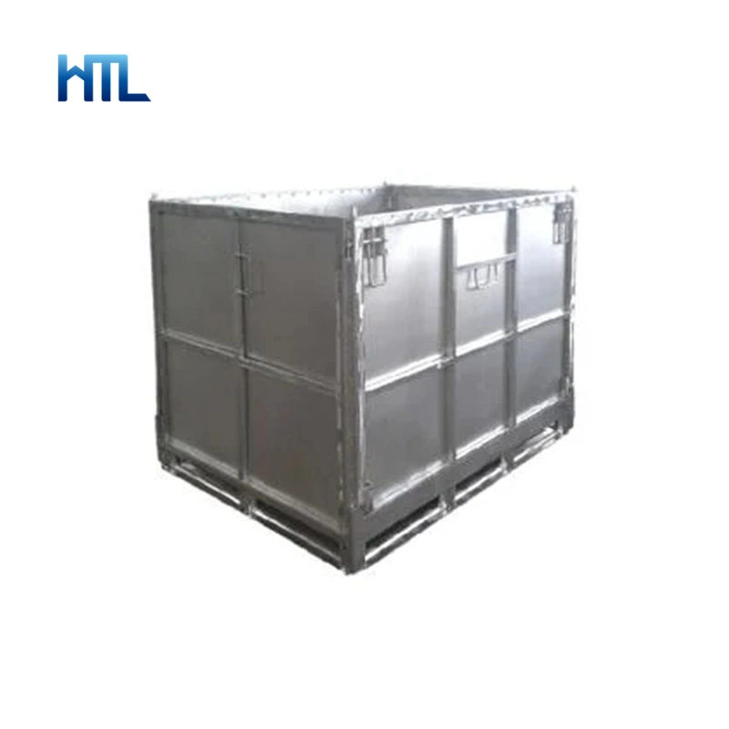 1000L Galvanized Steel Foldable IBC Tank Pallet Box for Sale