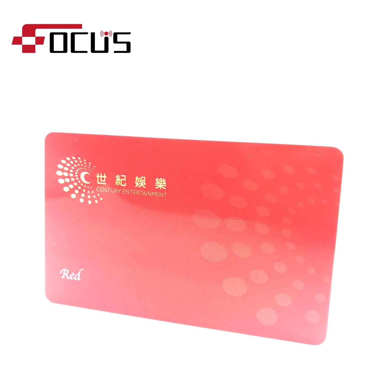 Customized RFID Dual Frequency UHF and Hf Plastic Card for Access Control
