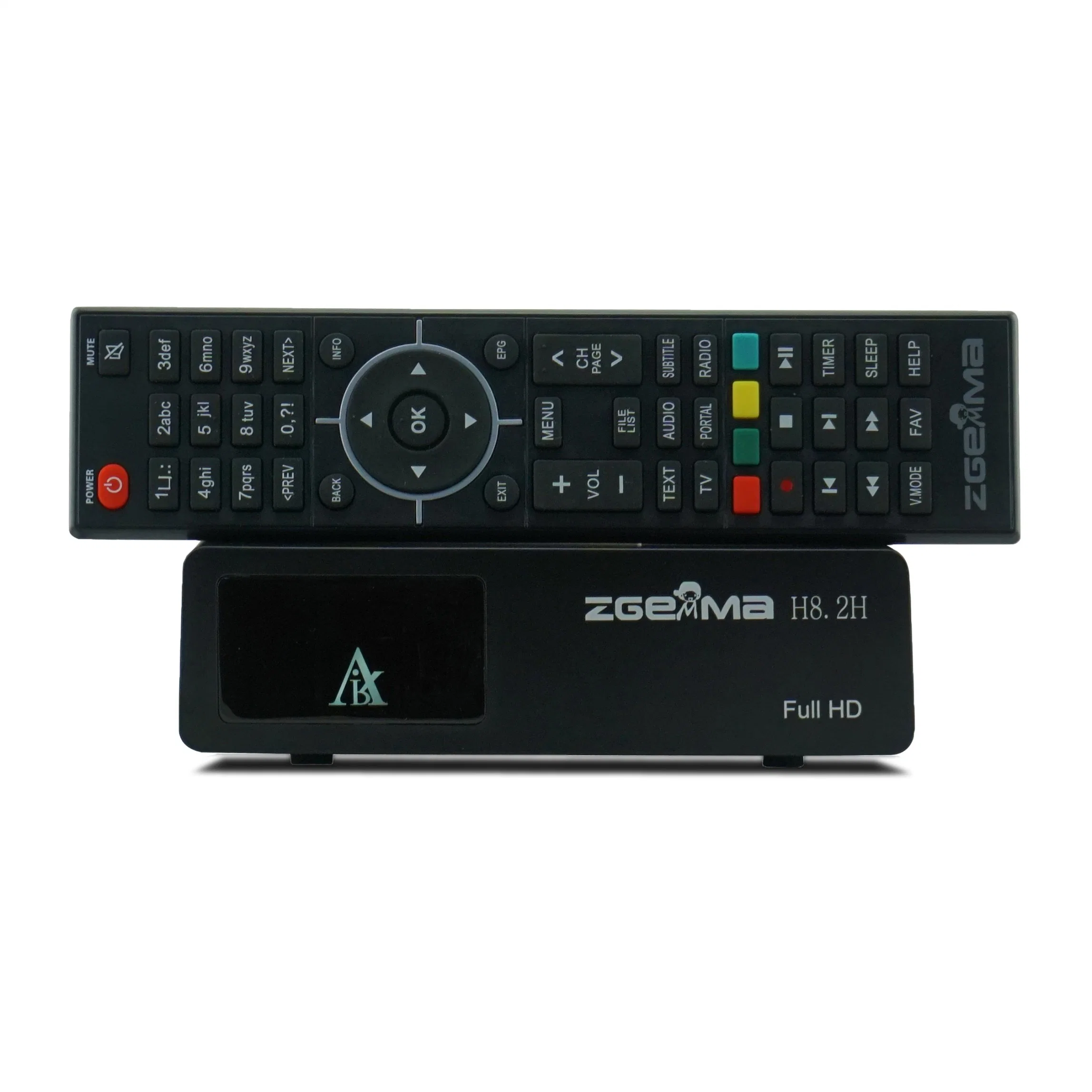 Zgemma H8.2h récepteur de télévision par satellite Linux OS DVB-S2X + DVB-T2/C Tuner combiné intégré