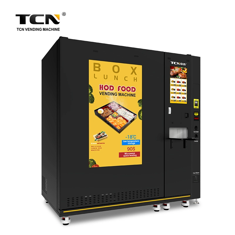 Tcn New Style Frozen Food Heating Vending Machines Hot Food Vending Machine for Sale