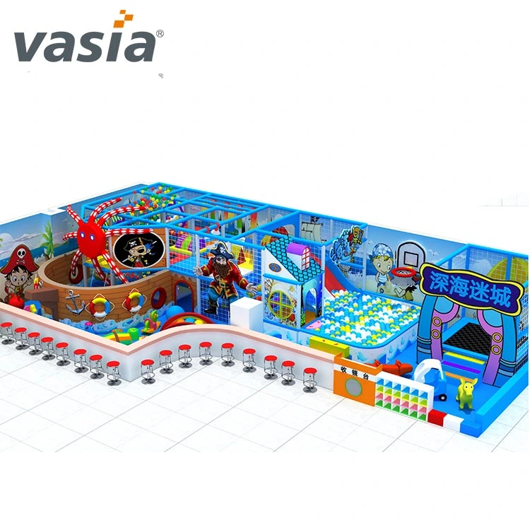 Vasia Parque de atracciones para niños comercial interior suave de equipos de juego